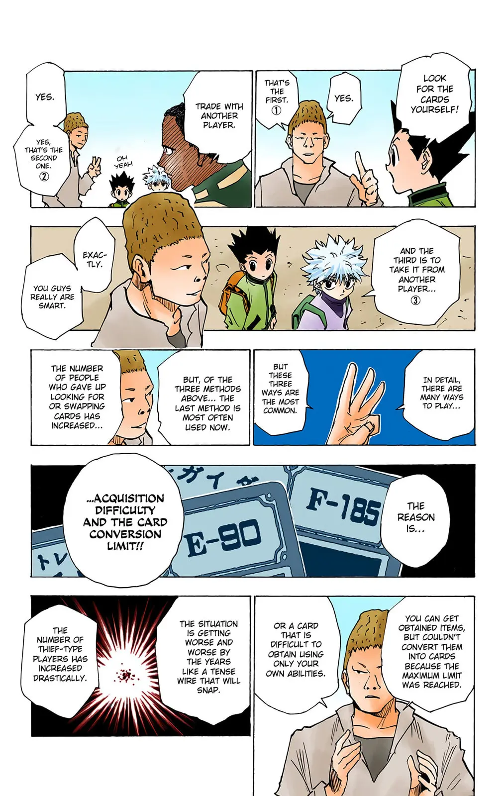 Hunter x Hunter Colored Manga, chapter 130, page 8