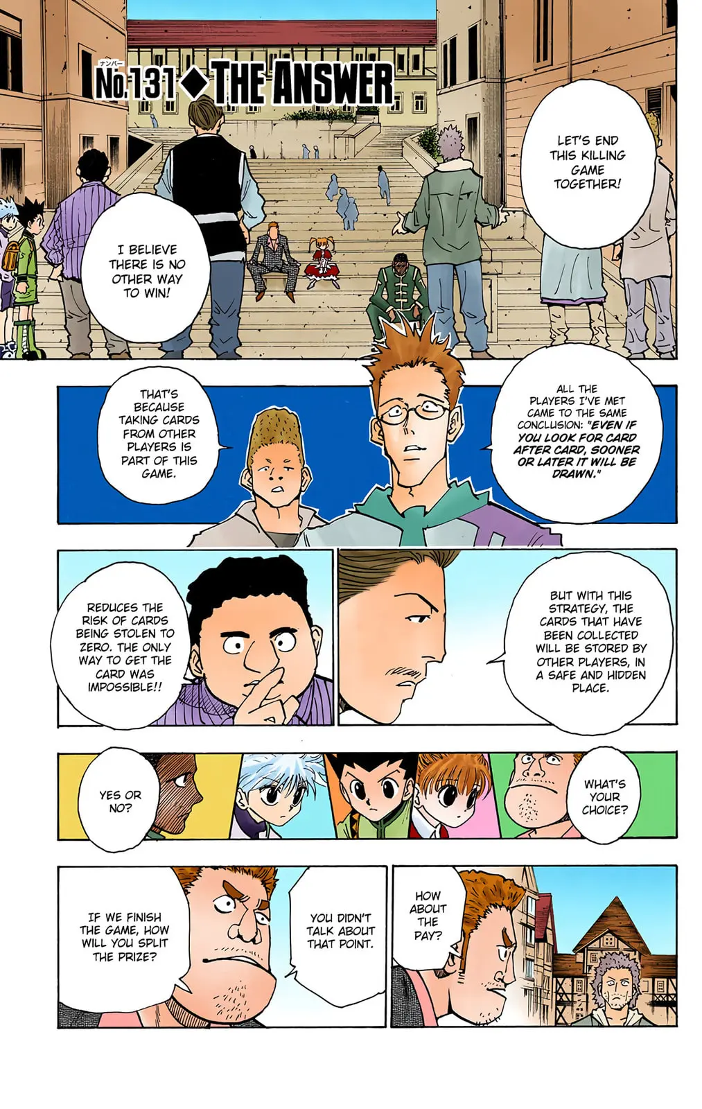 Hunter x Hunter Colored Manga, chapter 131, page 1
