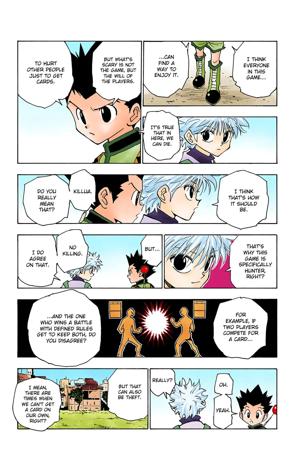 Hunter x Hunter Colored Manga, chapter 131, page 7