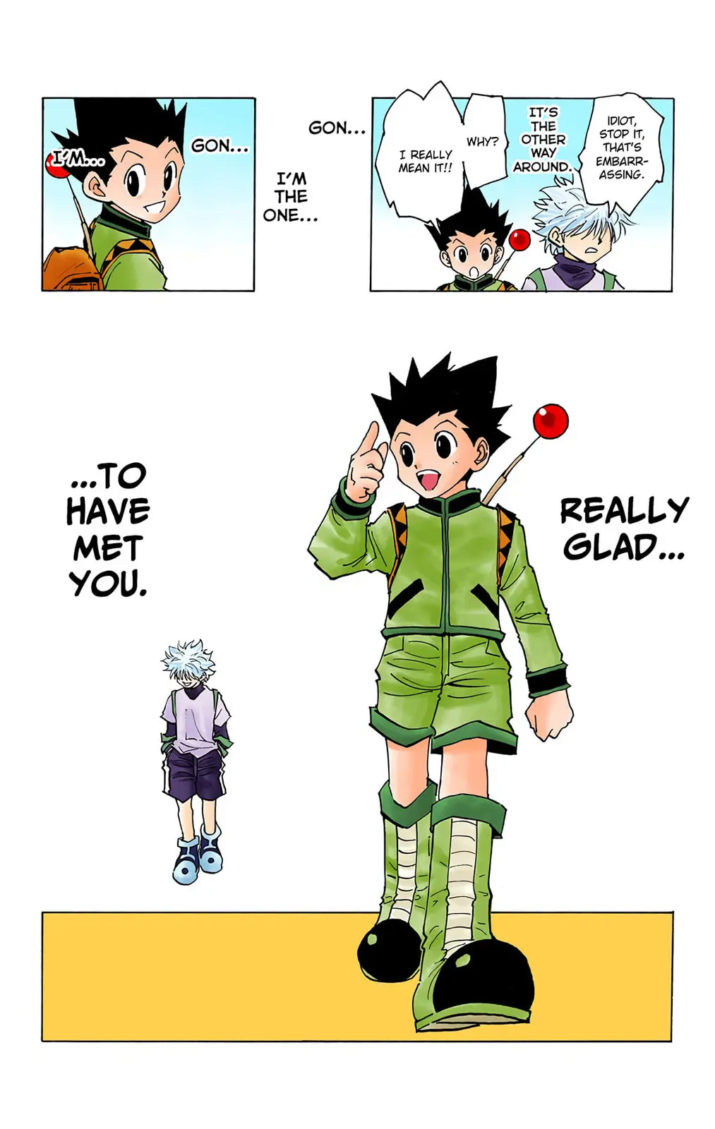 Hunter x Hunter Colored Manga, chapter 131, page 9