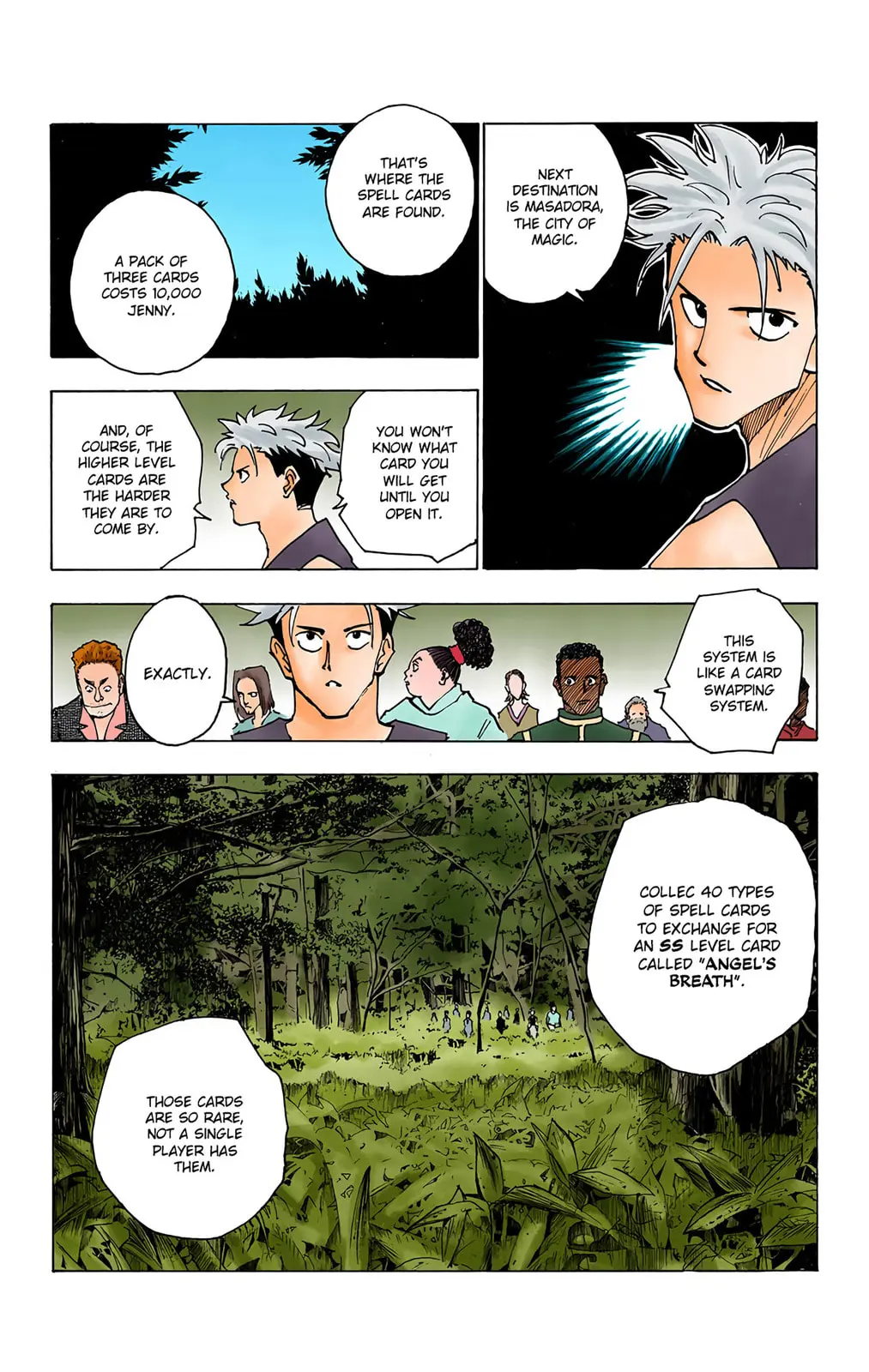 Hunter x Hunter Colored Manga, chapter 132, page 4