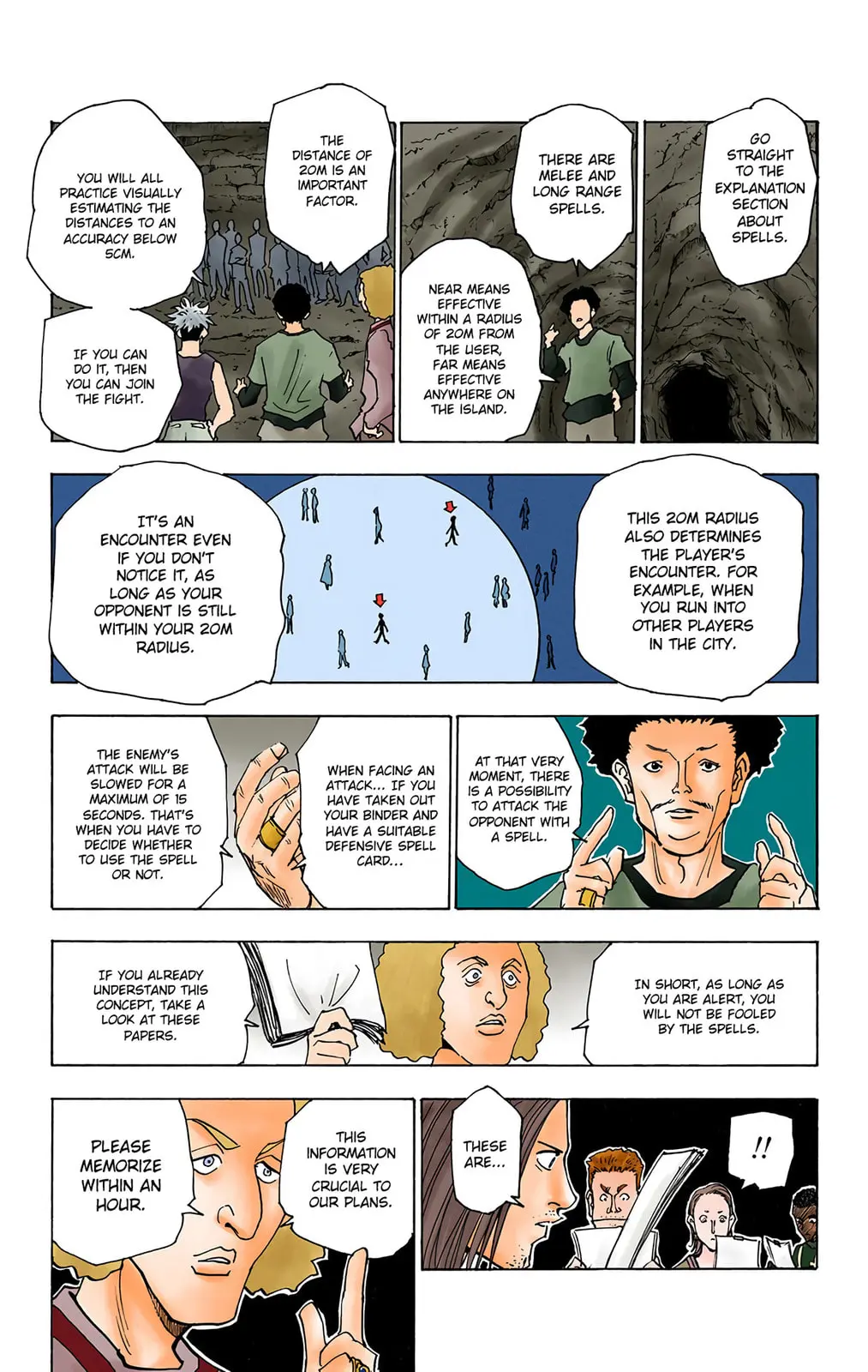 Hunter x Hunter Colored Manga, chapter 132, page 7