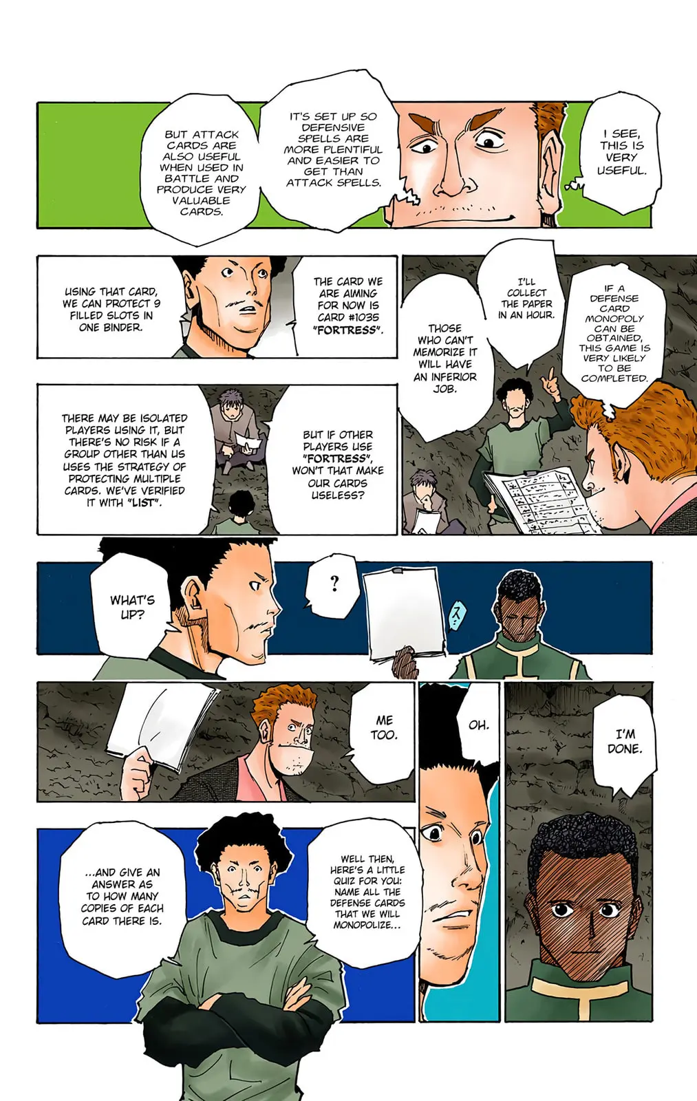 Hunter x Hunter Colored Manga, chapter 132, page 12