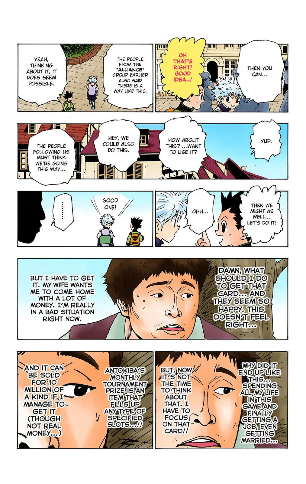 Hunter x Hunter Colored Manga, chapter 133, page 3