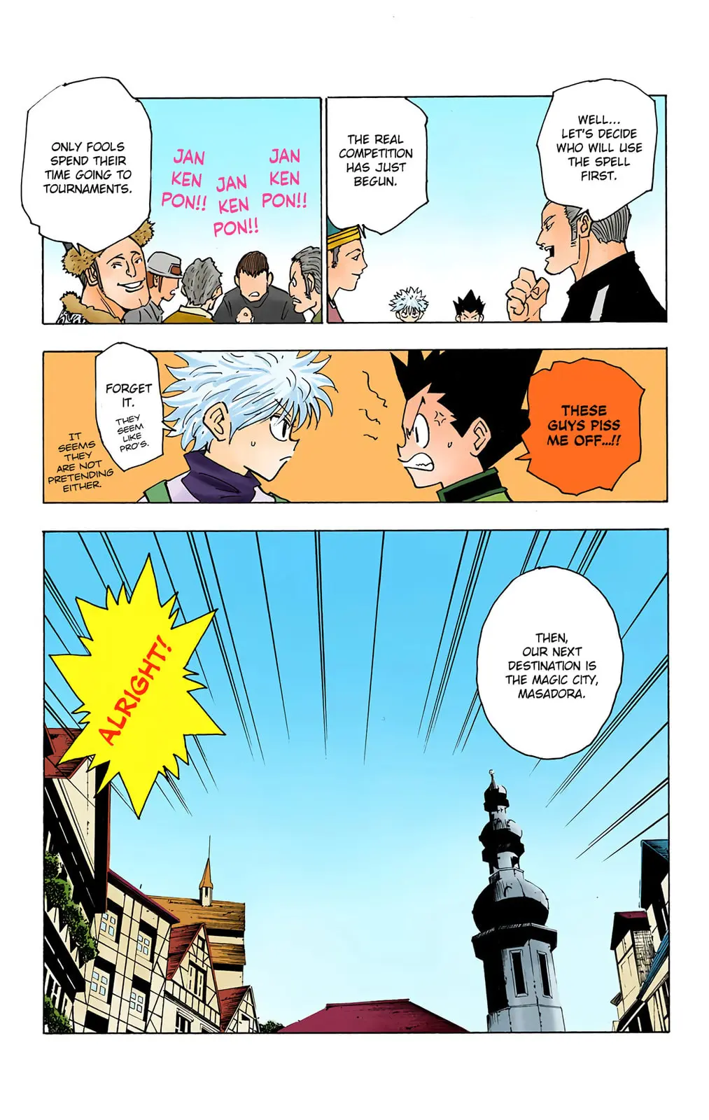 Hunter x Hunter Colored Manga, chapter 133, page 15