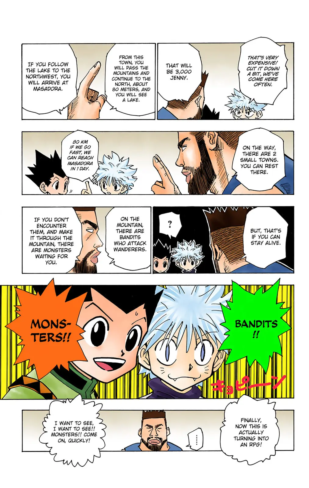 Hunter x Hunter Colored Manga, chapter 134, page 5