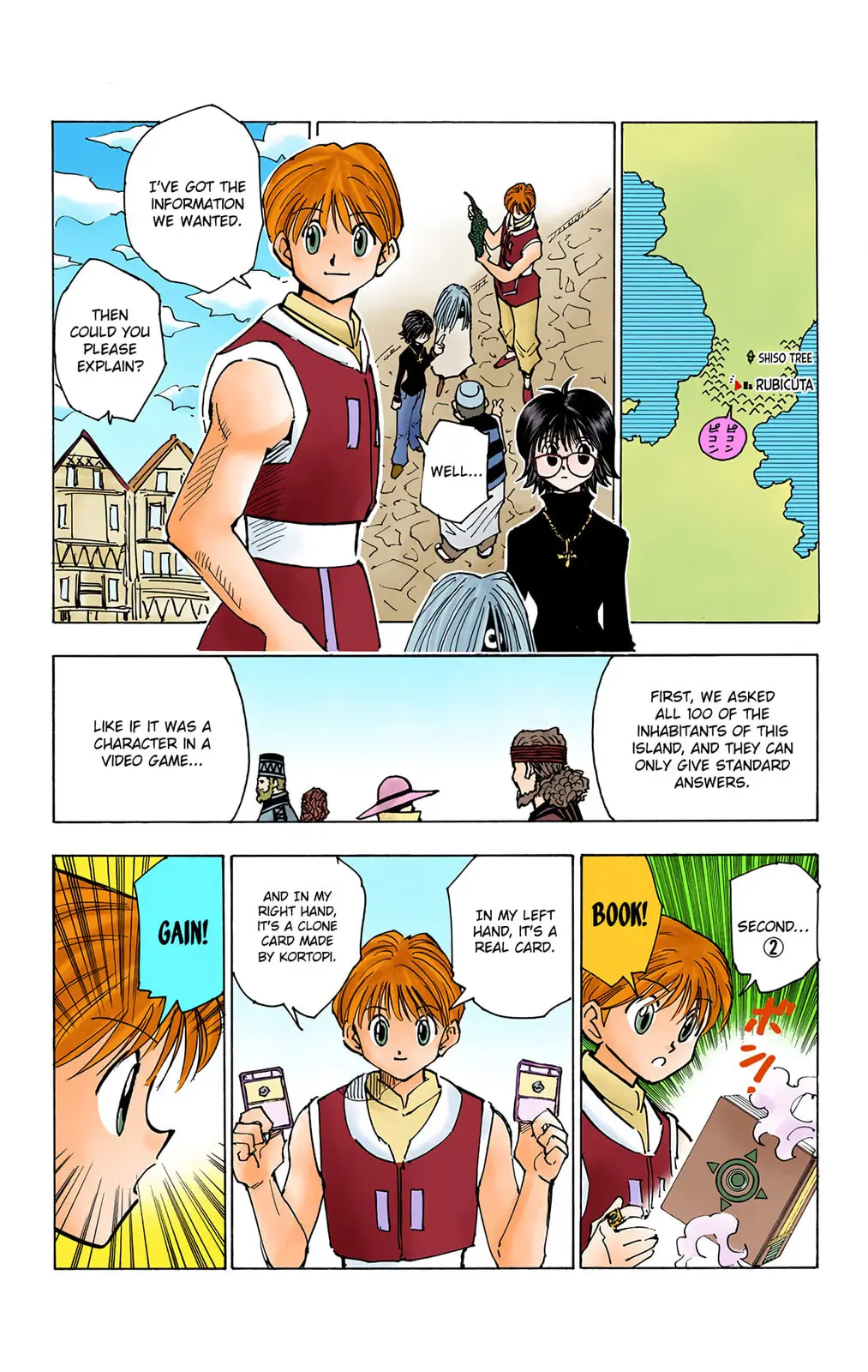 Hunter x Hunter Colored Manga, chapter 134, page 8