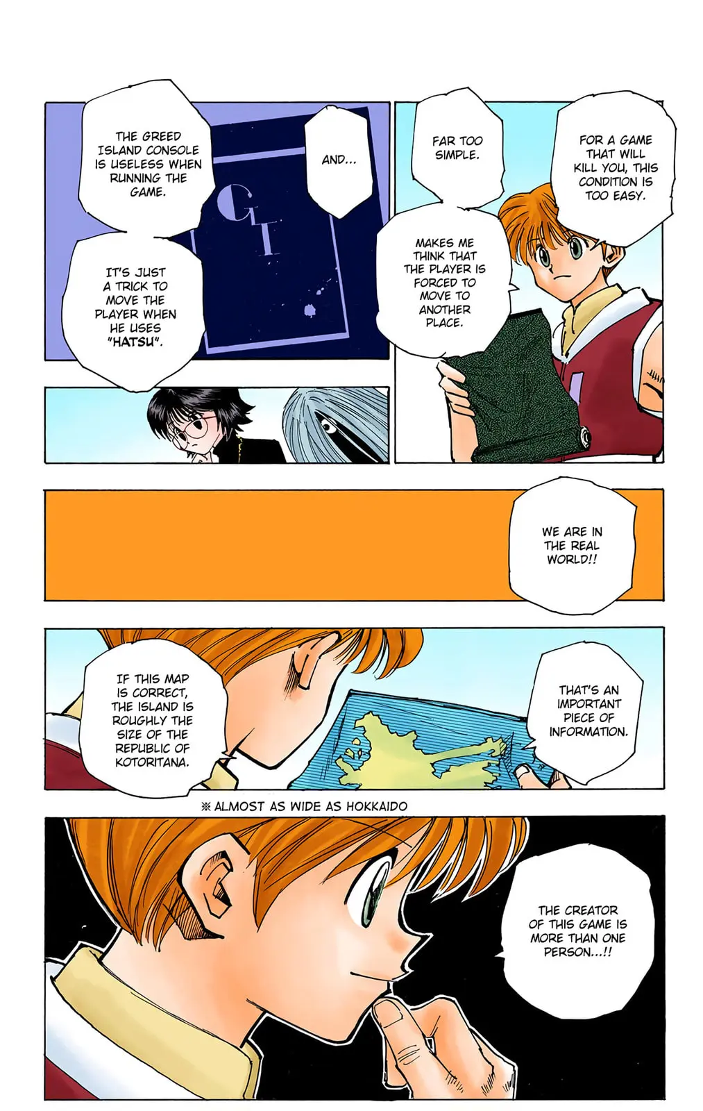 Hunter x Hunter Colored Manga, chapter 134, page 12