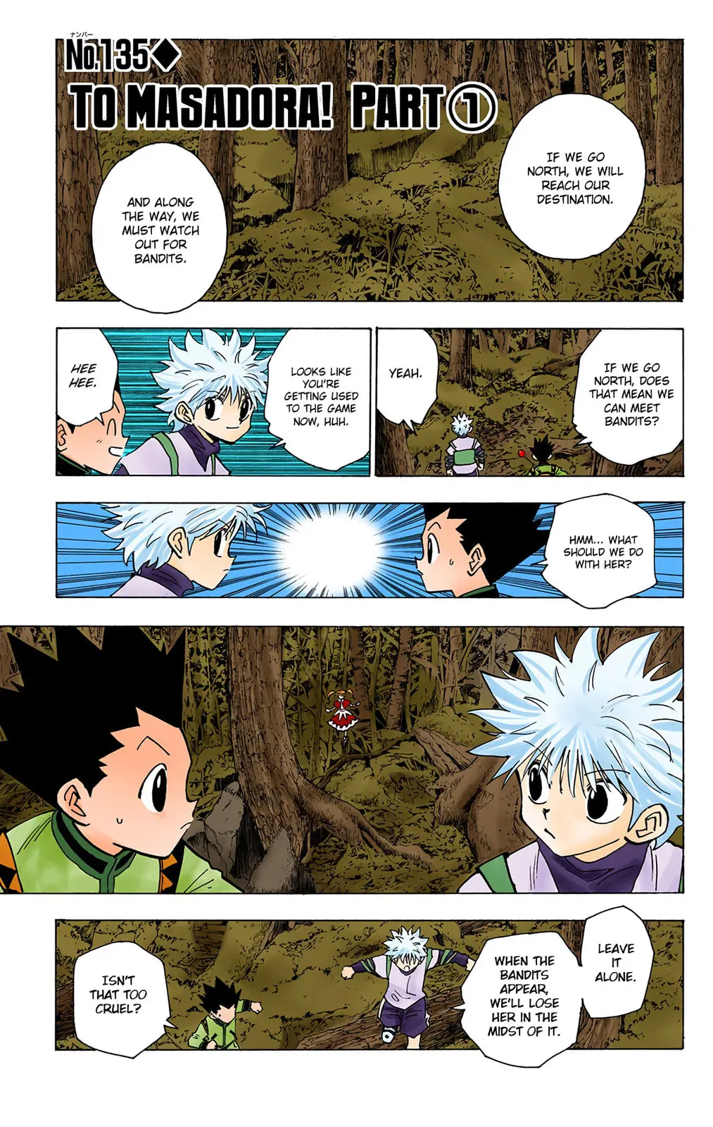 Hunter x Hunter Colored Manga, chapter 135, page 1
