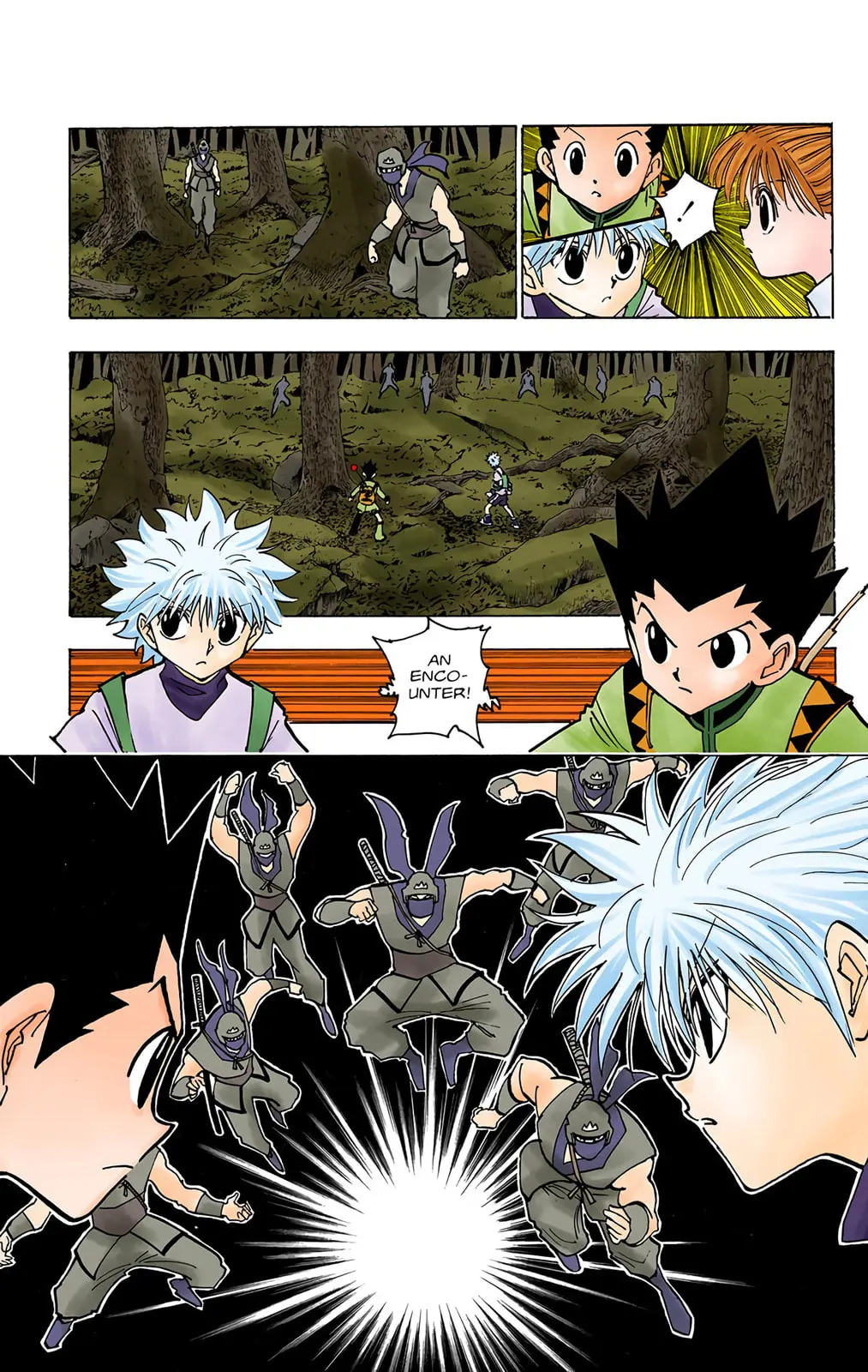 Hunter x Hunter Colored Manga, chapter 135, page 3