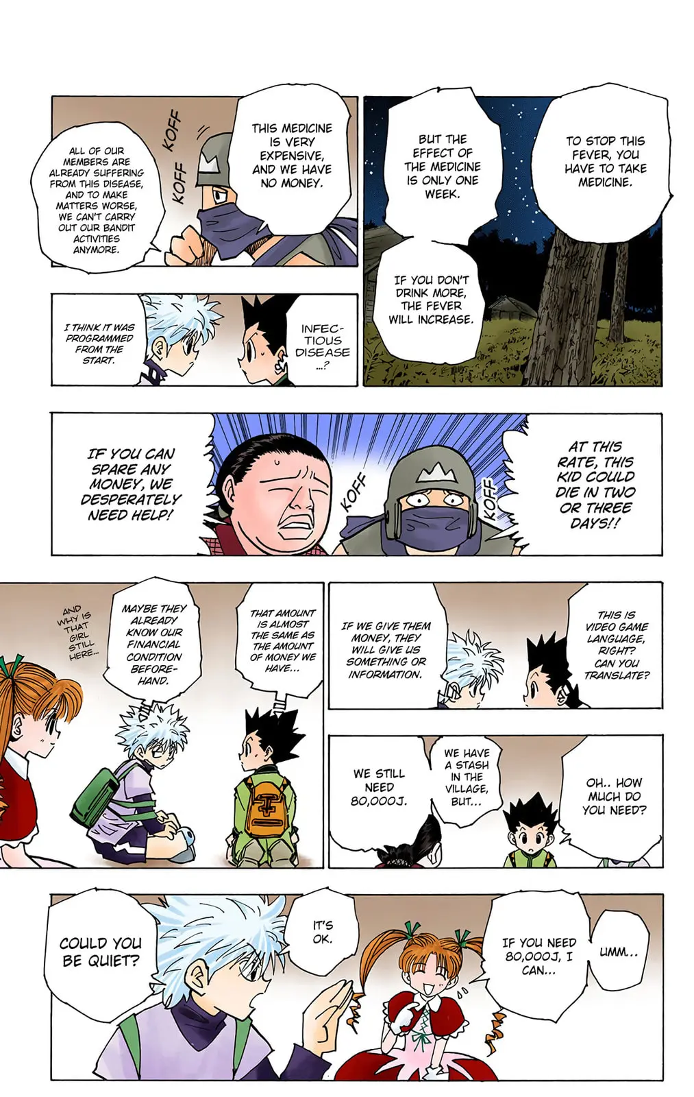 Hunter x Hunter Colored Manga, chapter 135, page 5