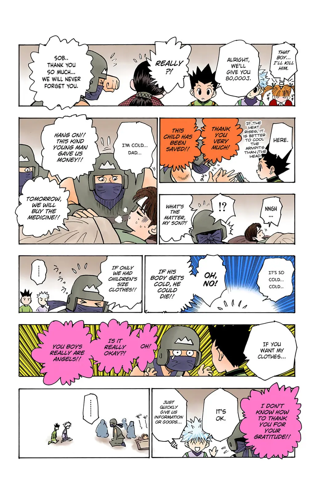 Hunter x Hunter Colored Manga, chapter 135, page 6