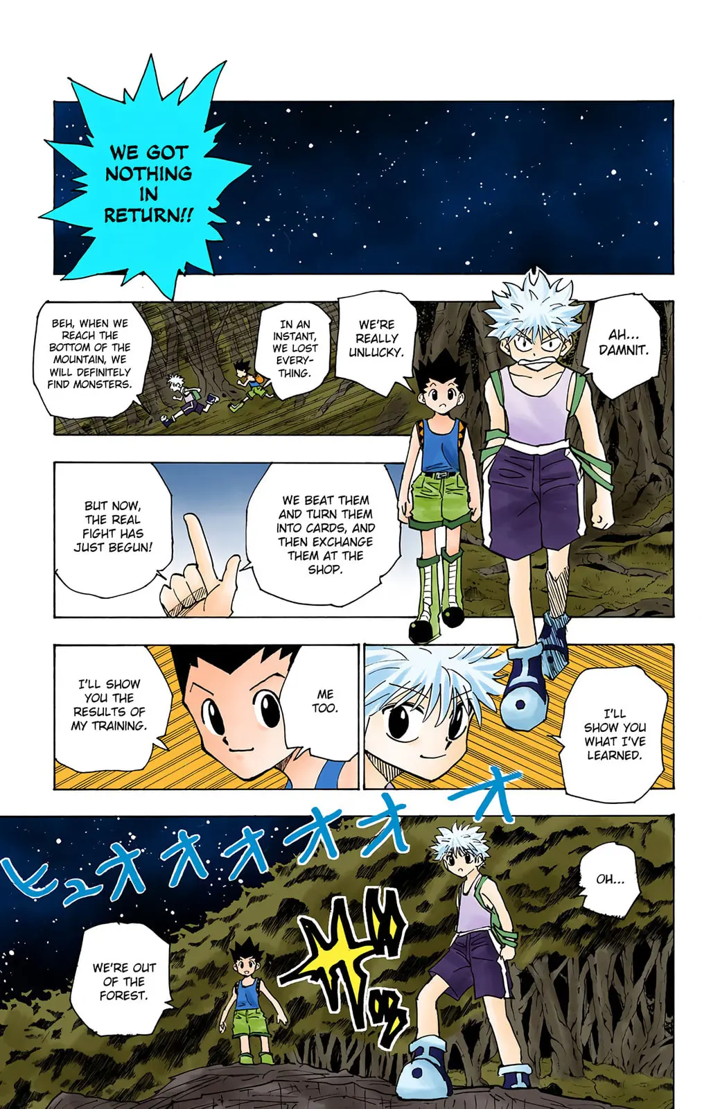 Hunter x Hunter Colored Manga, chapter 135, page 7