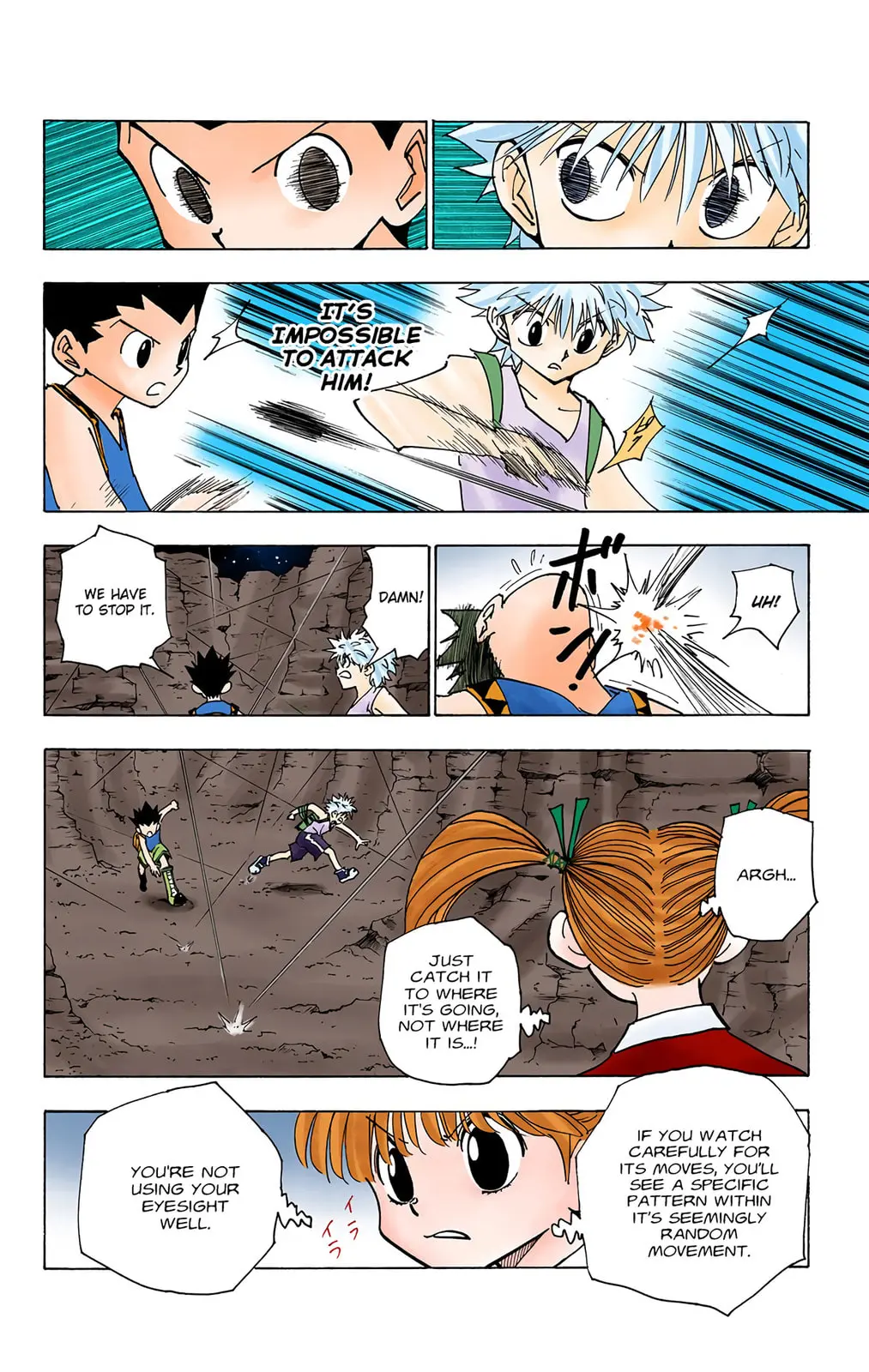 Hunter x Hunter Colored Manga, chapter 136, page 4