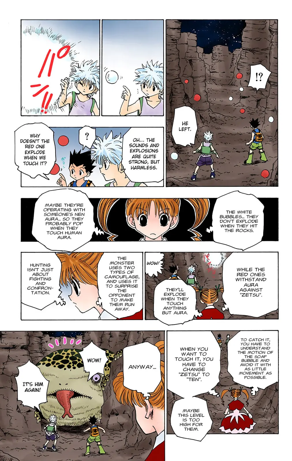 Hunter x Hunter Colored Manga, chapter 136, page 7