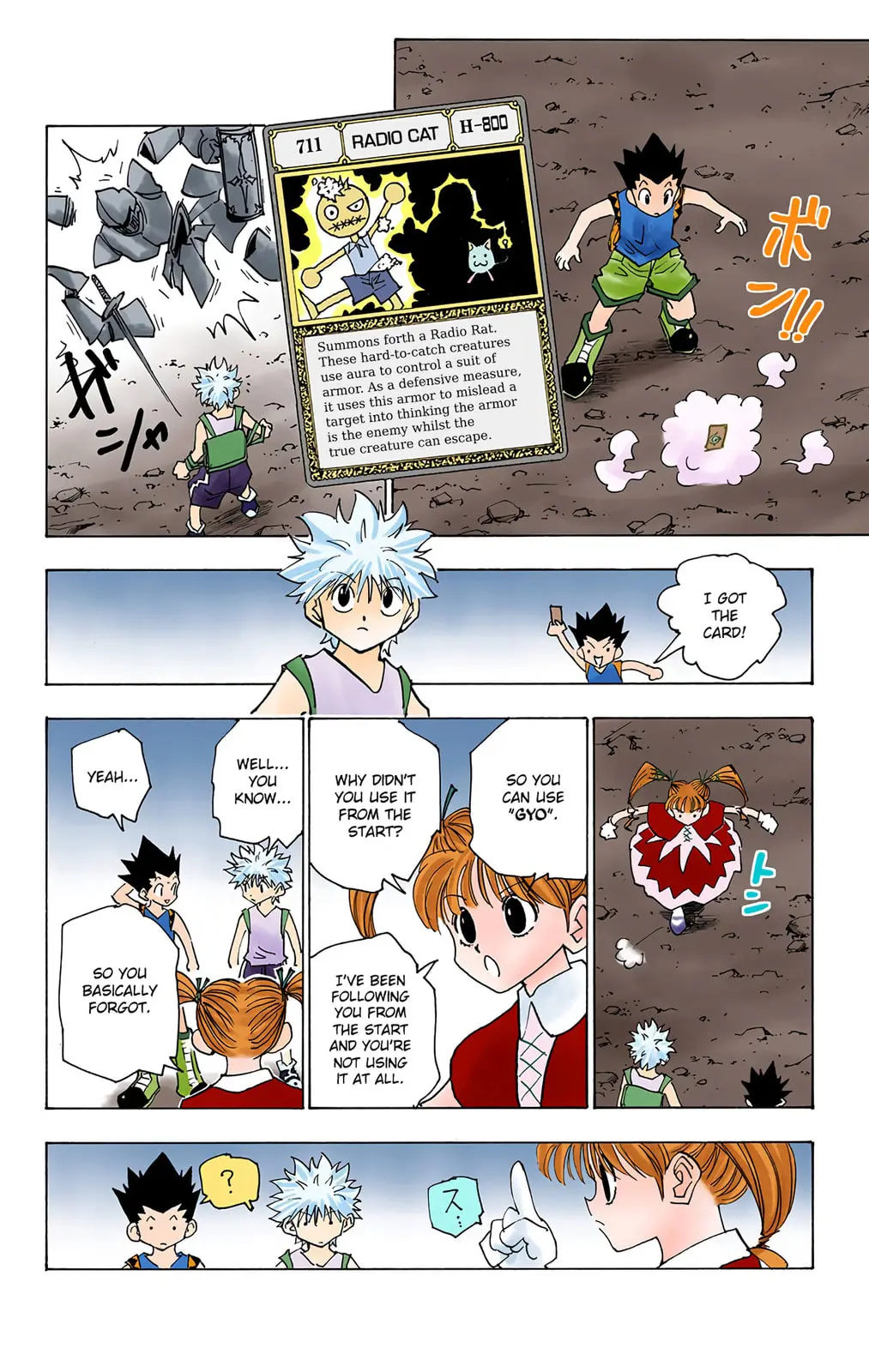 Hunter x Hunter Colored Manga, chapter 136, page 12