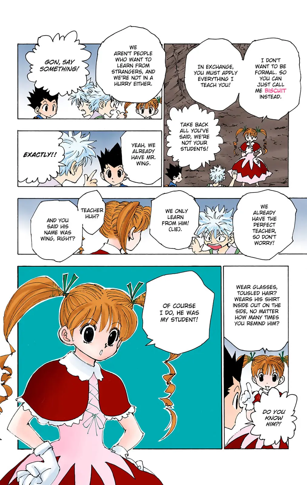 Hunter x Hunter Colored Manga, chapter 137, page 2