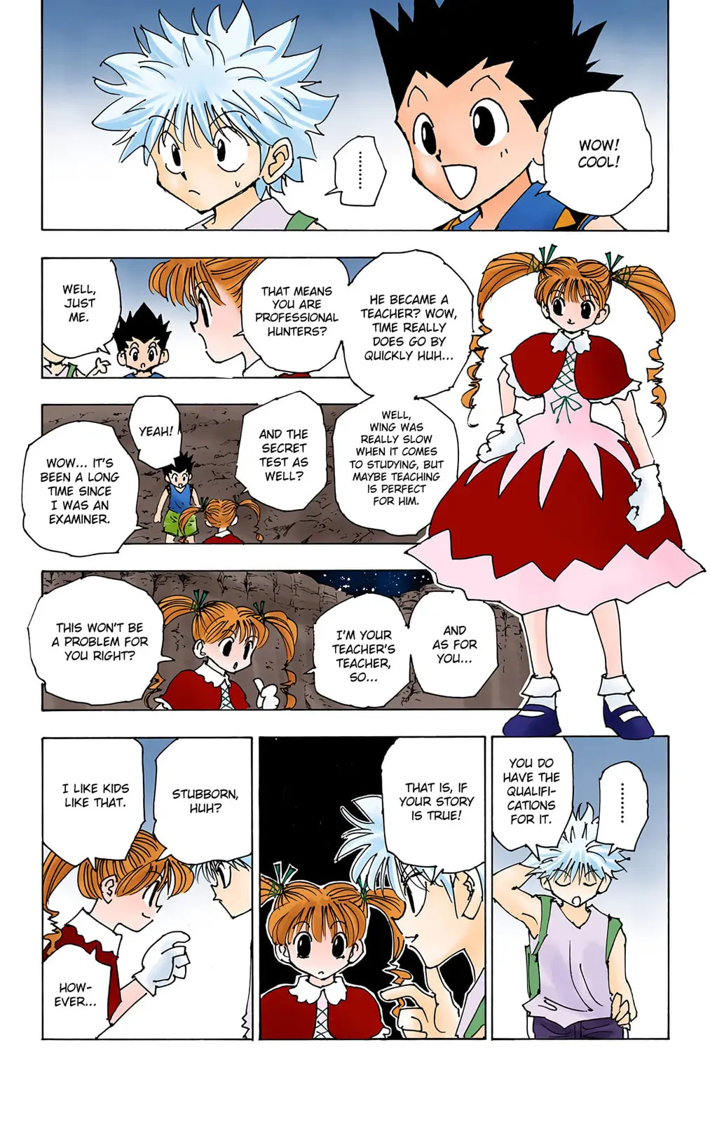 Hunter x Hunter Colored Manga, chapter 137, page 3
