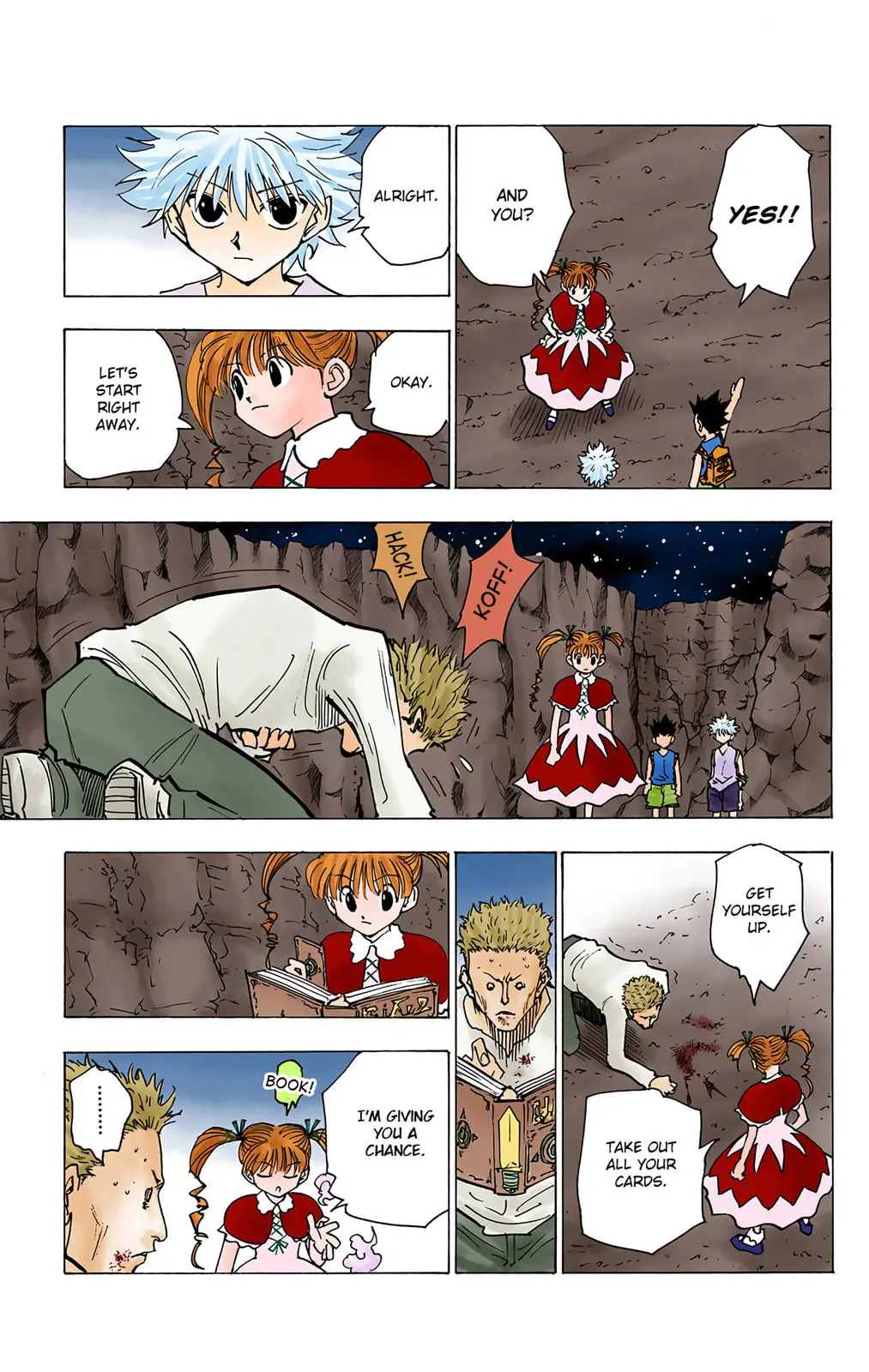 Hunter x Hunter Colored Manga, chapter 138, page 5