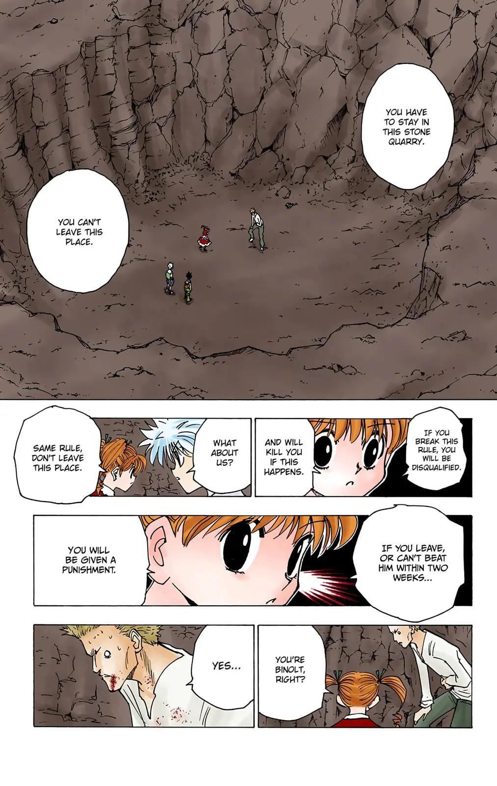Hunter x Hunter Colored Manga, chapter 138, page 7