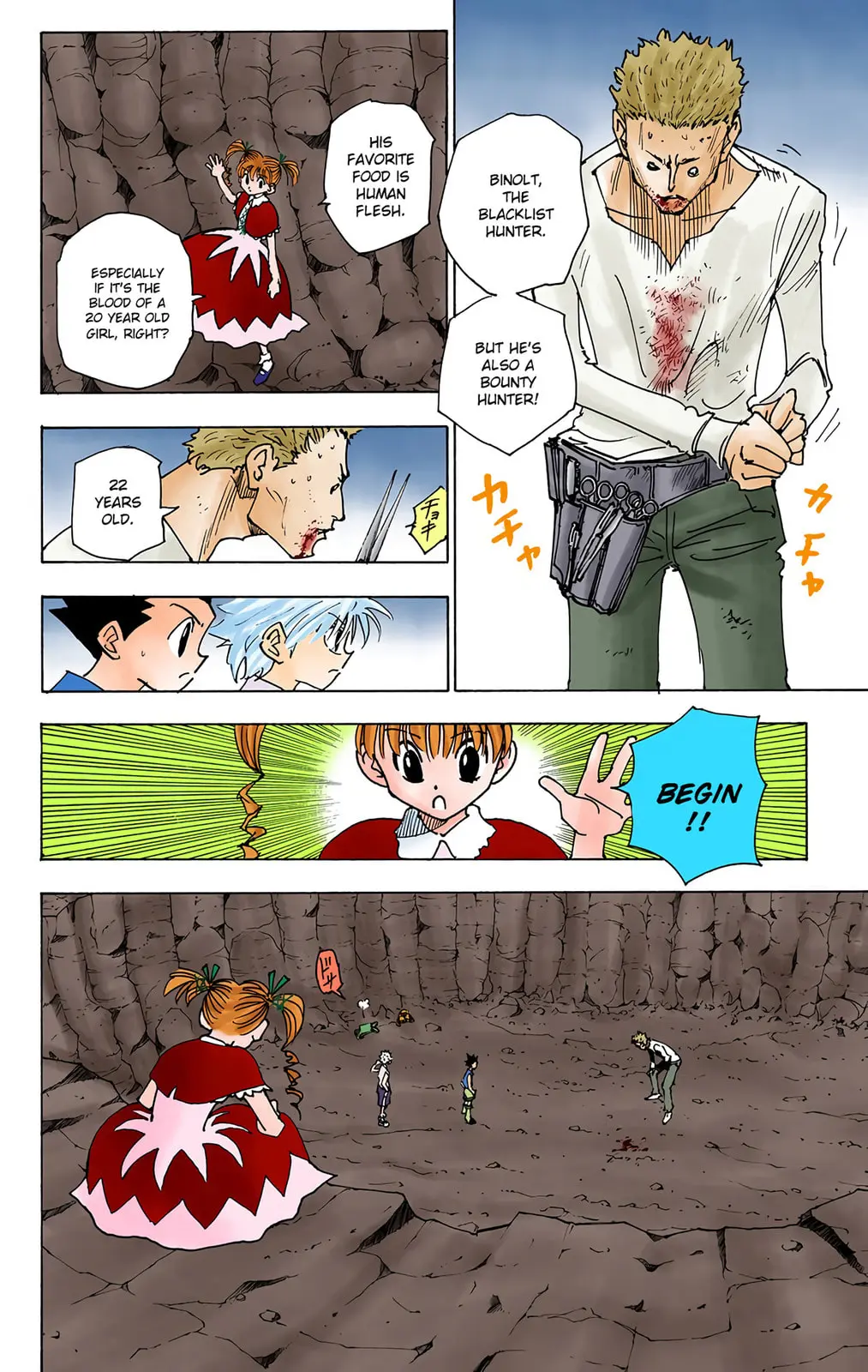 Hunter x Hunter Colored Manga, chapter 138, page 8