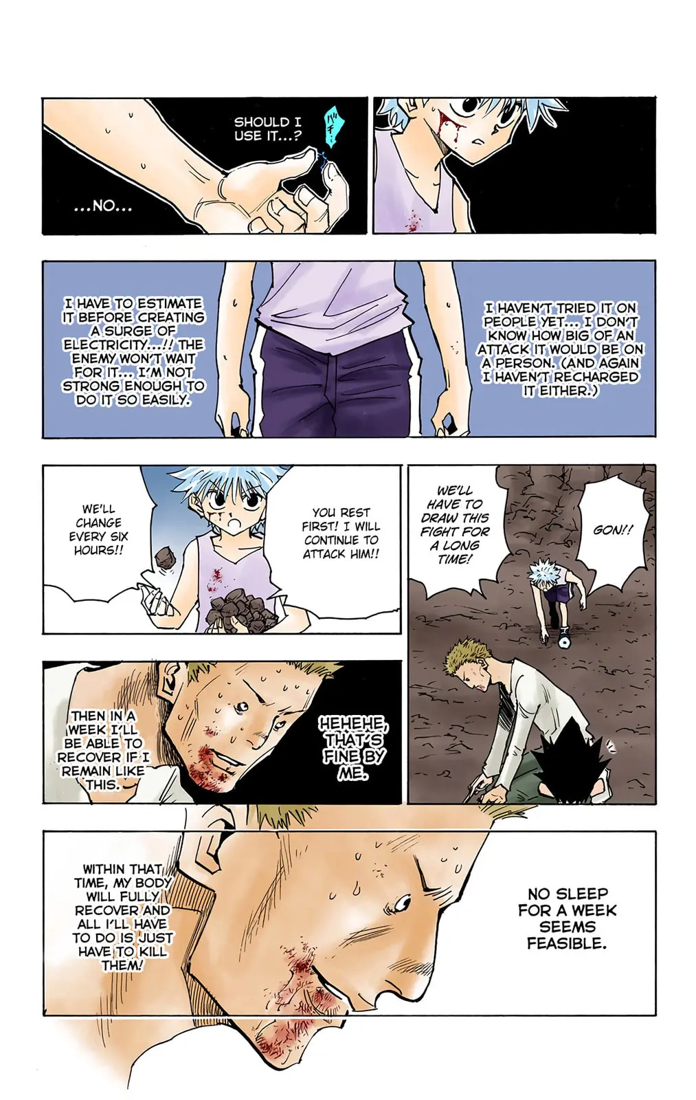 Hunter x Hunter Colored Manga, chapter 138, page 12