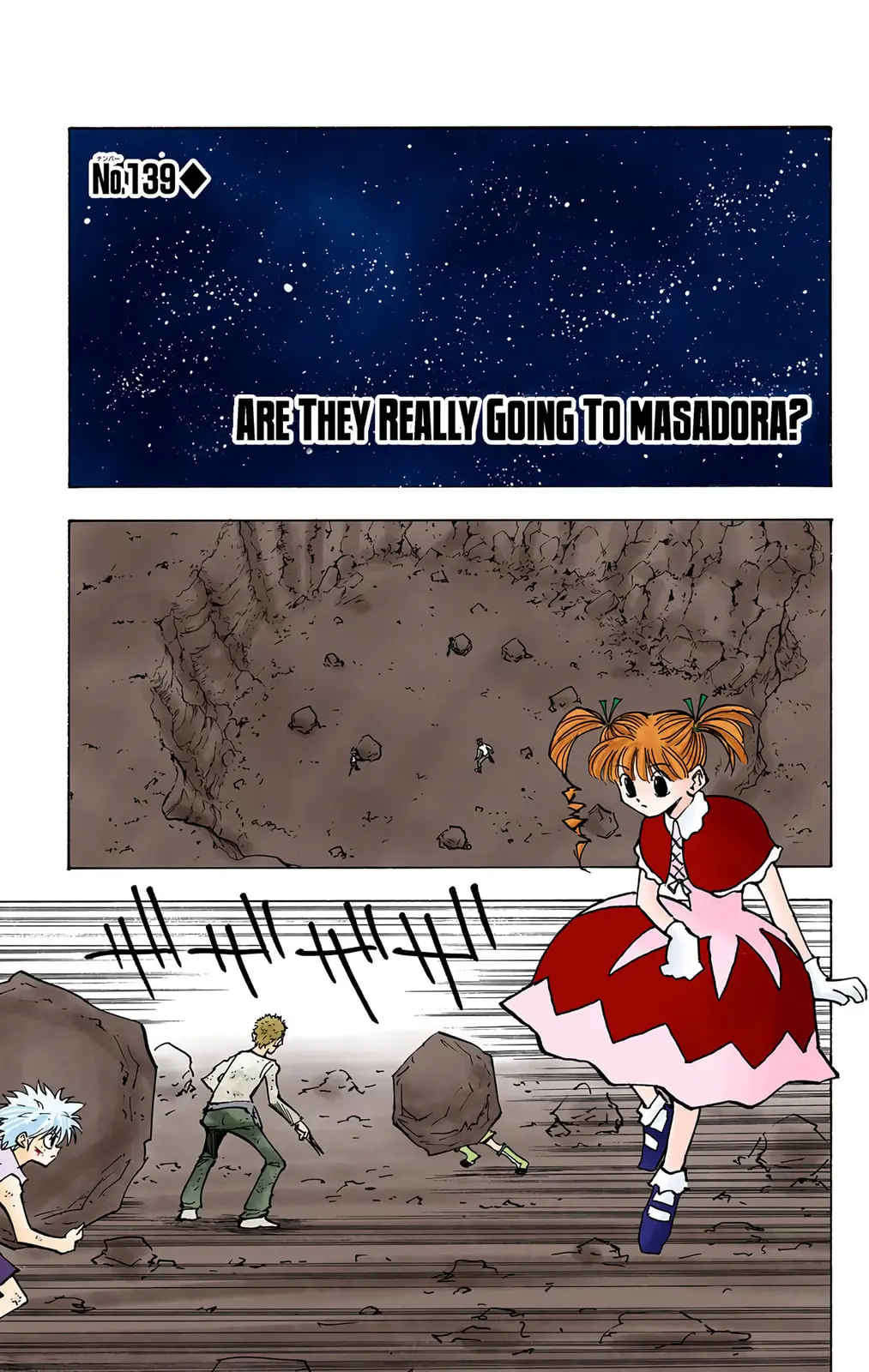Hunter x Hunter Colored Manga, chapter 139, page 1