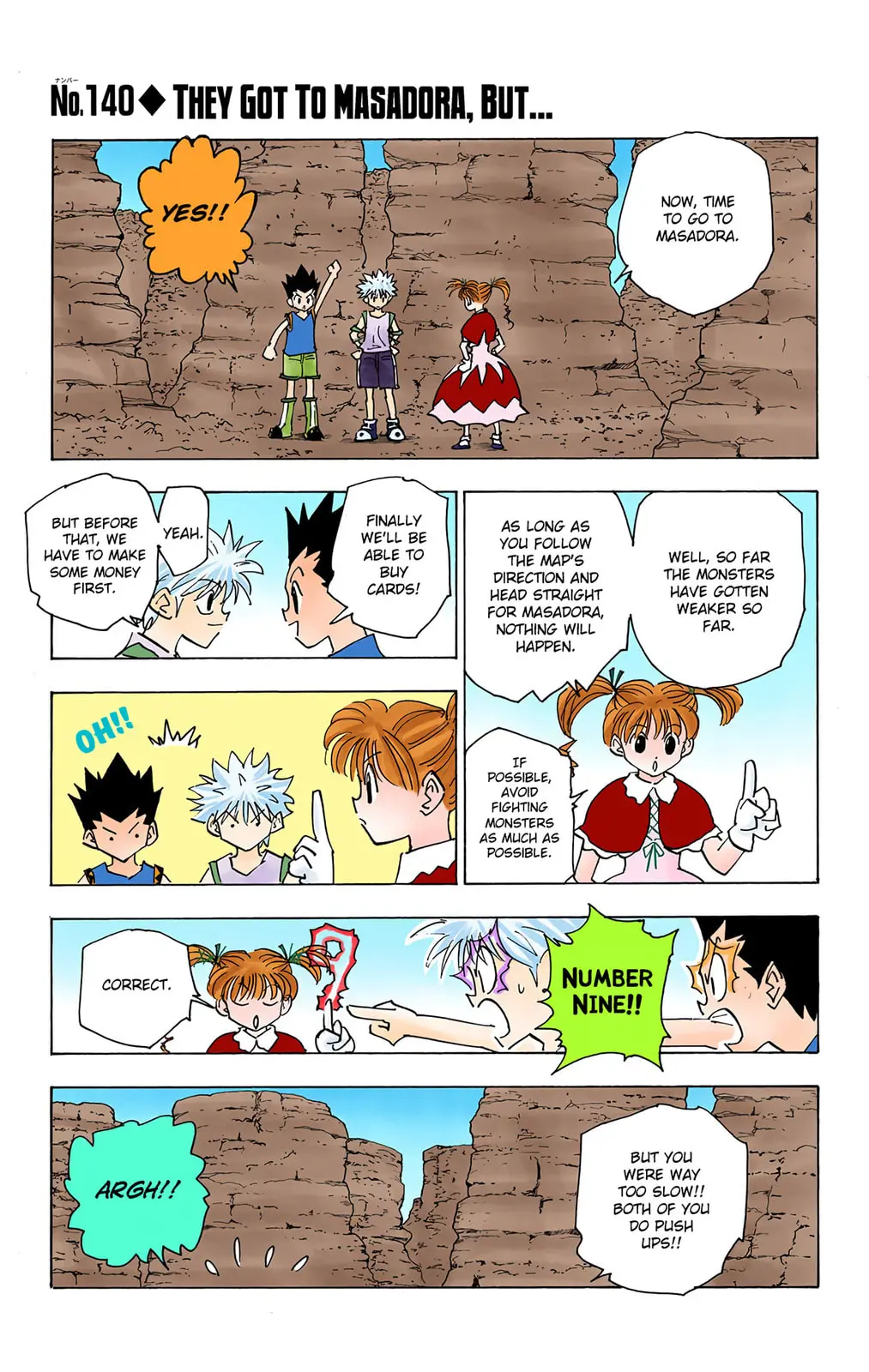 Hunter x Hunter Colored Manga, chapter 140, page 5