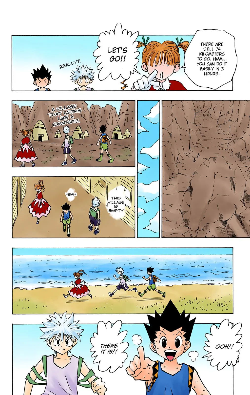 Hunter x Hunter Colored Manga, chapter 140, page 6