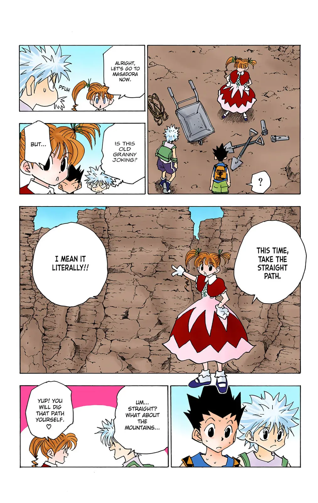 Hunter x Hunter Colored Manga, chapter 140, page 10