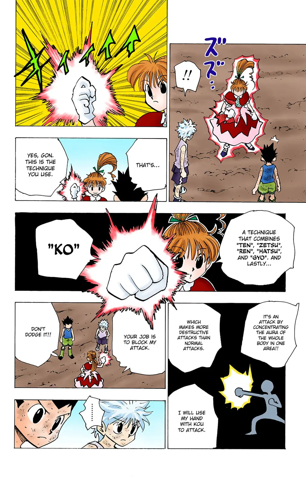 Hunter x Hunter Colored Manga, chapter 141, page 10
