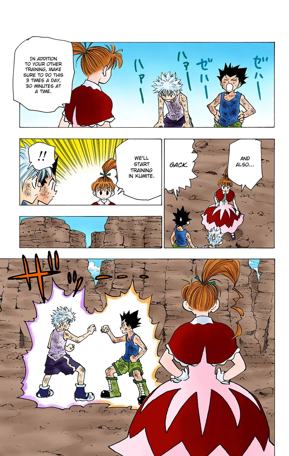 Hunter x Hunter Colored Manga, chapter 142, page 5