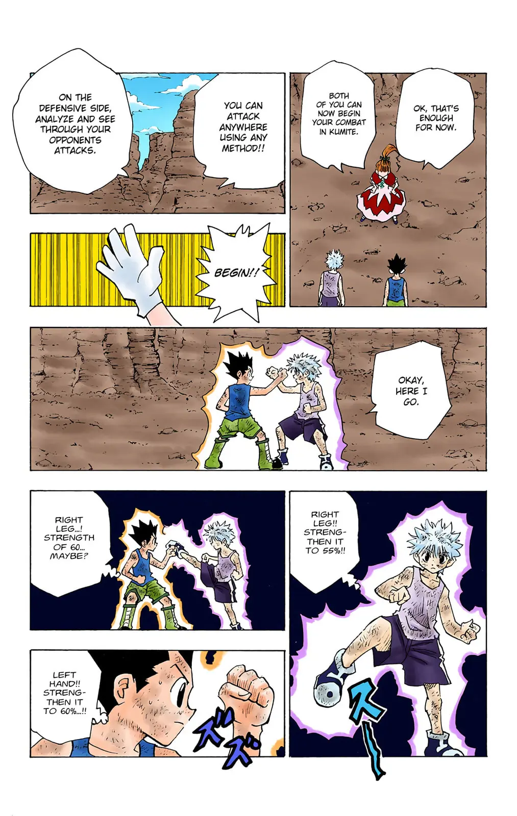 Hunter x Hunter Colored Manga, chapter 142, page 7