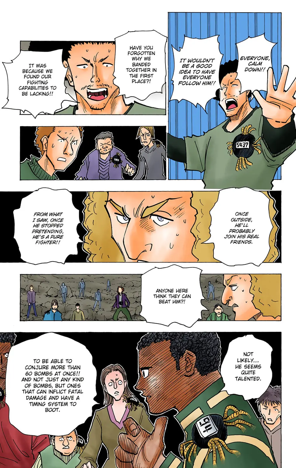 Hunter x Hunter Colored Manga, chapter 143, page 7