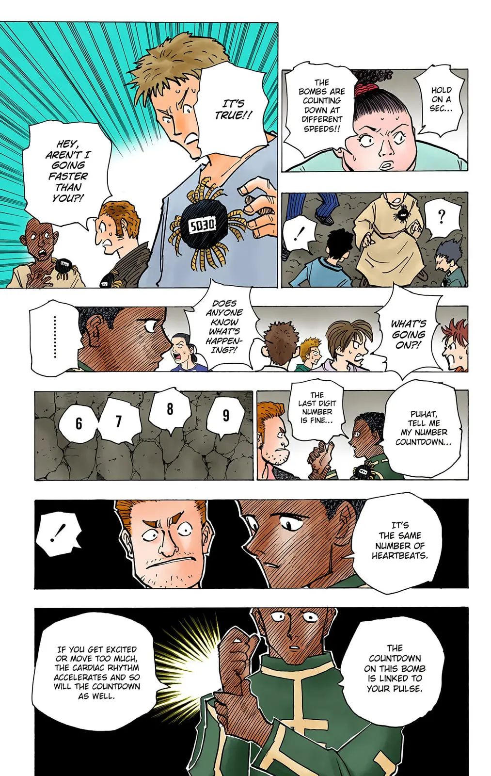 Hunter x Hunter Colored Manga, chapter 143, page 9