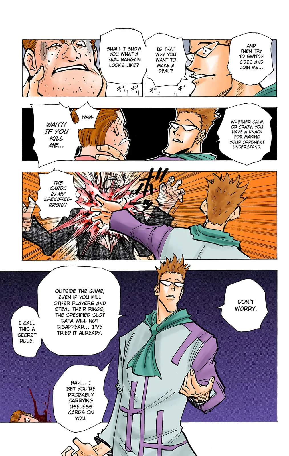 Hunter x Hunter Colored Manga, chapter 143, page 15