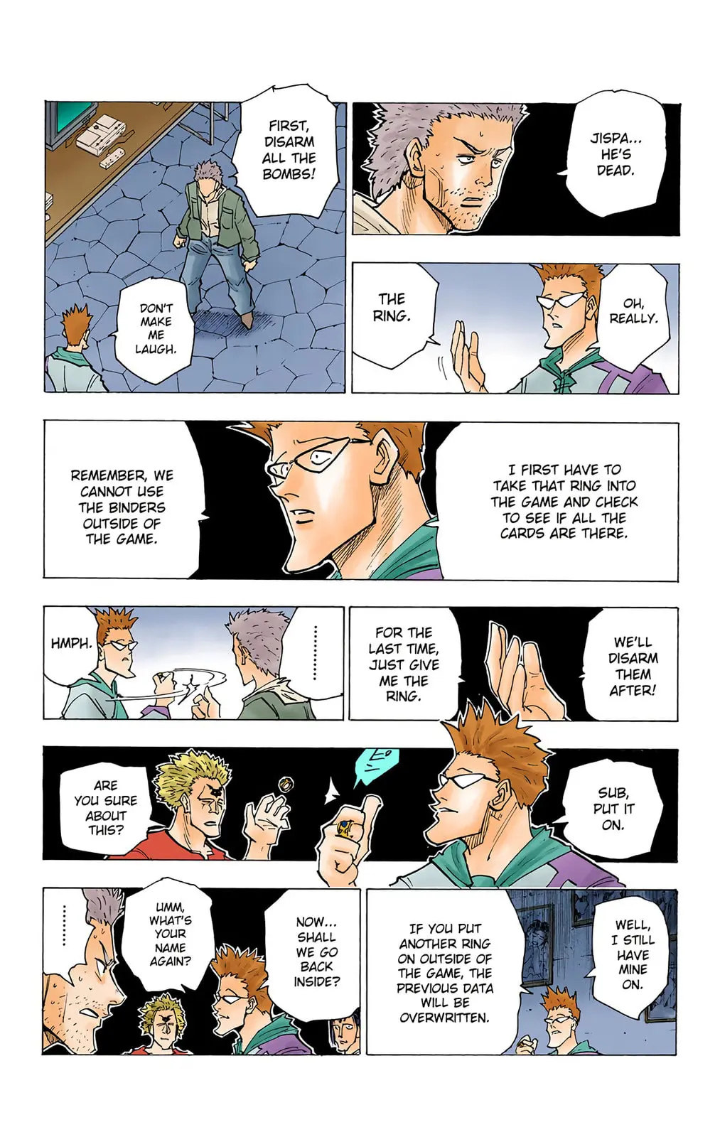 Hunter x Hunter Colored Manga, chapter 144, page 5