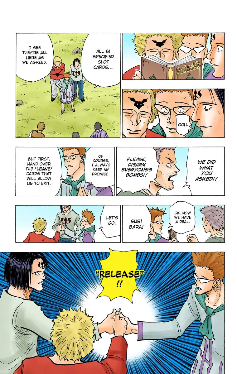 Hunter x Hunter Colored Manga, chapter 144, page 7