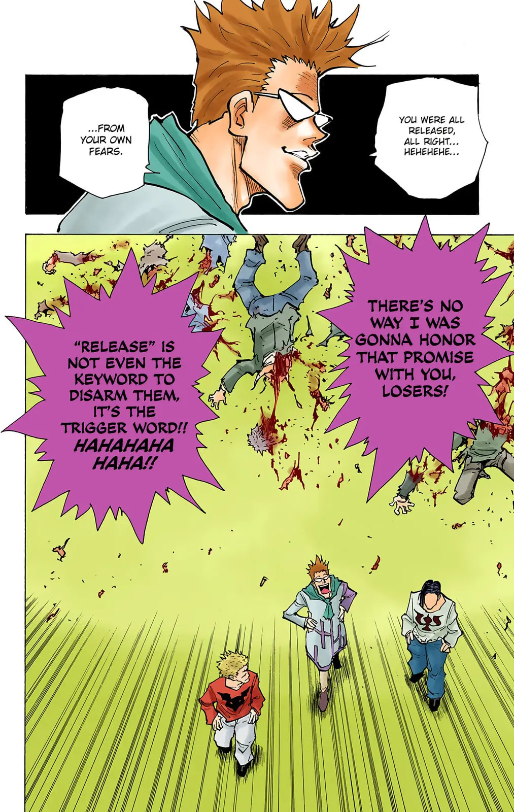 Hunter x Hunter Colored Manga, chapter 144, page 9