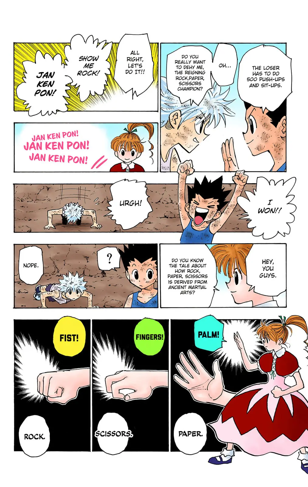 Hunter x Hunter Colored Manga, chapter 145, page 4