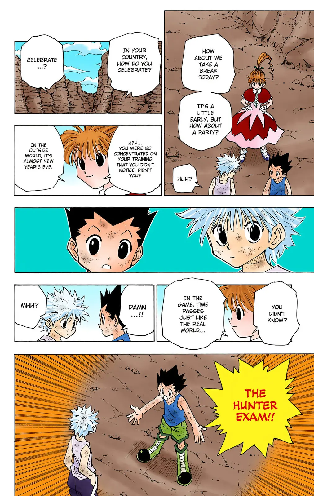 Hunter x Hunter Colored Manga, chapter 146, page 4