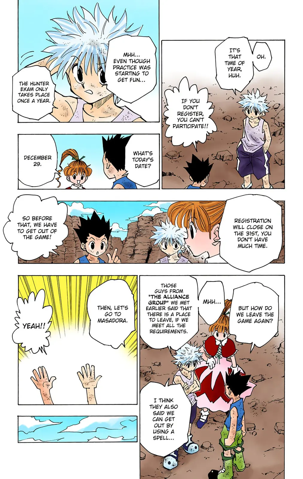 Hunter x Hunter Colored Manga, chapter 146, page 5