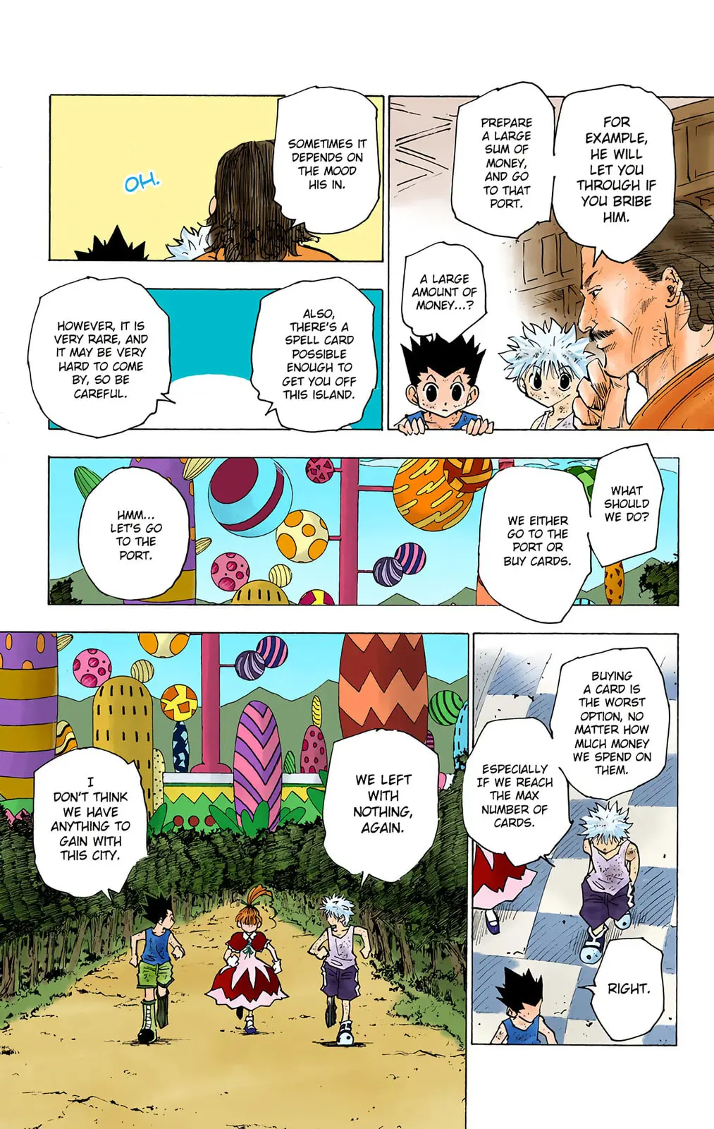 Hunter x Hunter Colored Manga, chapter 146, page 7