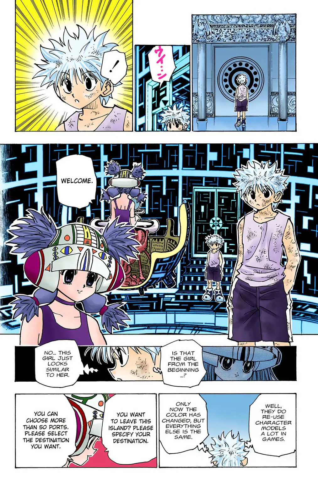 Hunter x Hunter Colored Manga, chapter 146, page 12