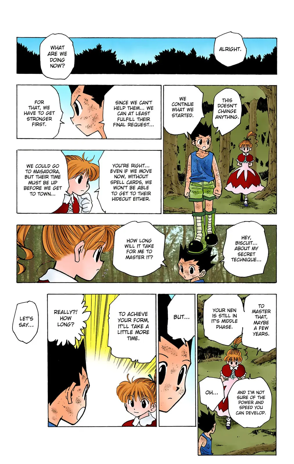 Hunter x Hunter Colored Manga, chapter 147, page 9