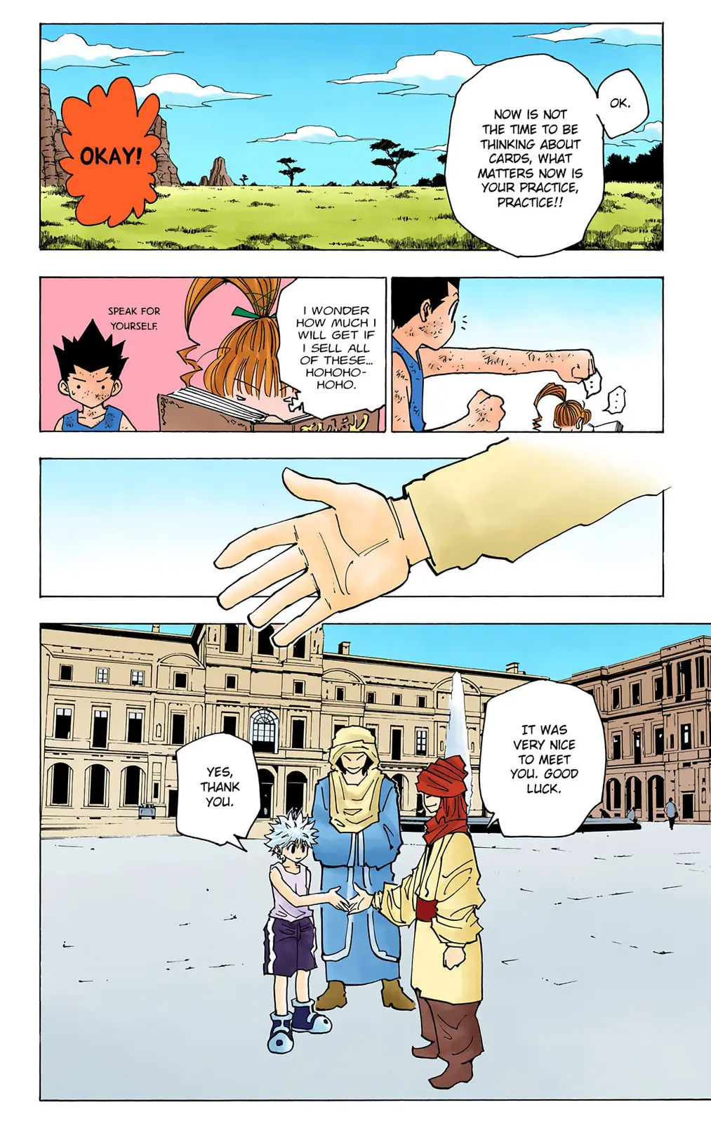 Hunter x Hunter Colored Manga, chapter 148, page 4