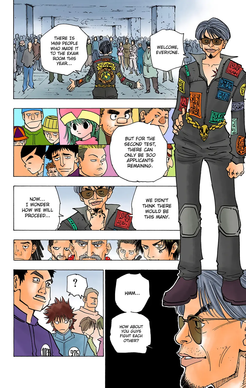 Hunter x Hunter Colored Manga, chapter 148, page 8