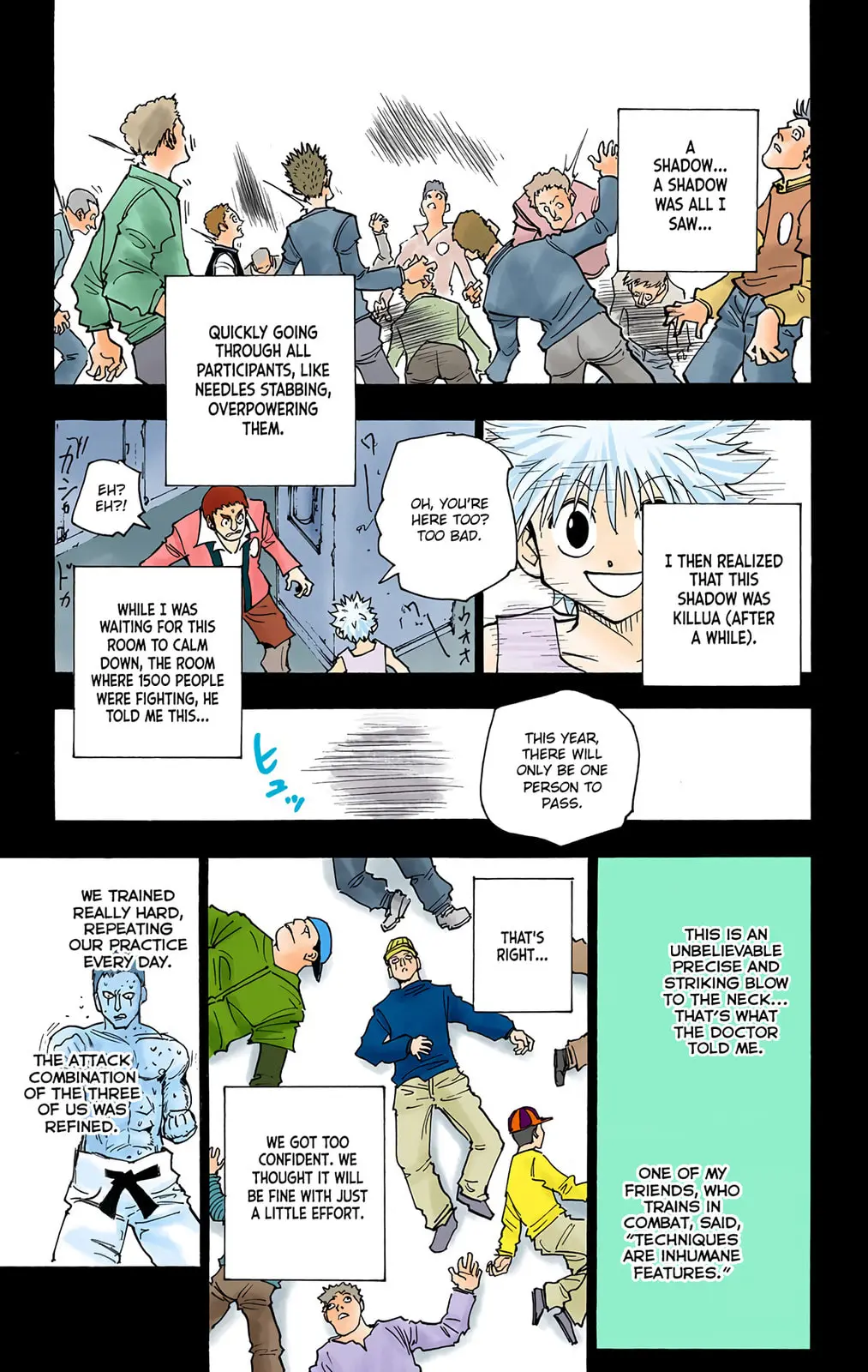 Hunter x Hunter Colored Manga, chapter 148, page 11