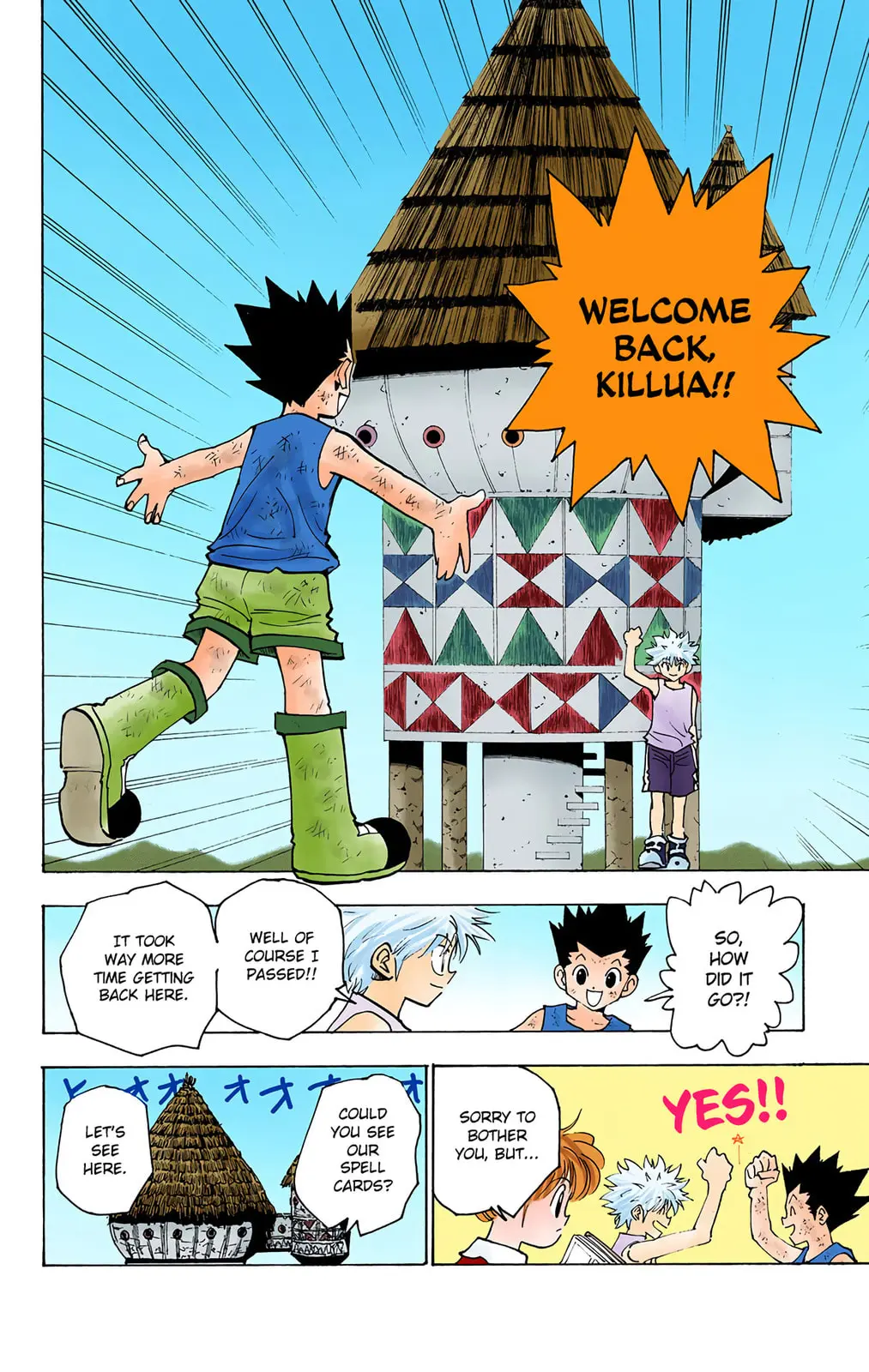Hunter x Hunter Colored Manga, chapter 149, page 2