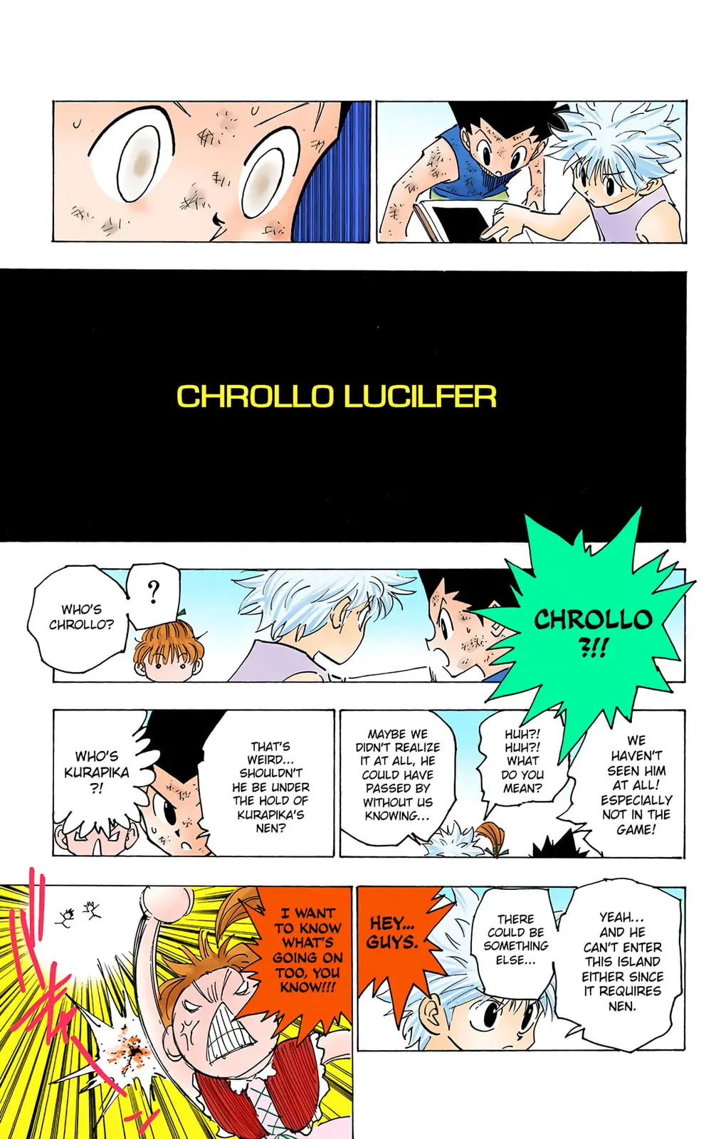 Hunter x Hunter Colored Manga, chapter 149, page 5